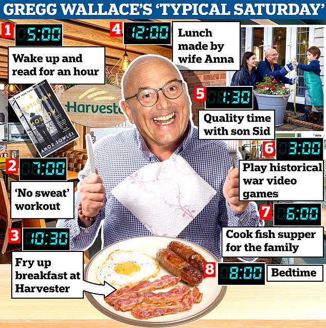 He had previously shared insight into his intricate weekend routine for The Telegraph's My Saturday back in February