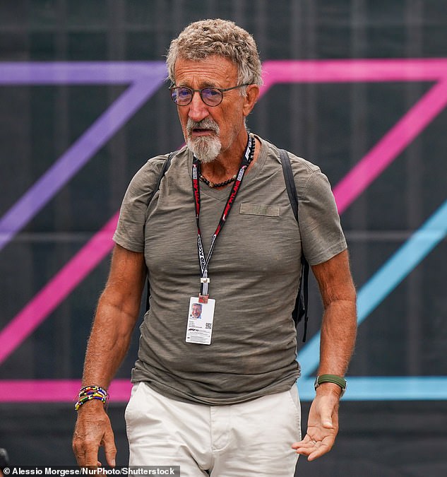 Eddie Jordan - seen here at the F1 Grand Prix of Italy last year - has announced he has prostate and bladder cancer