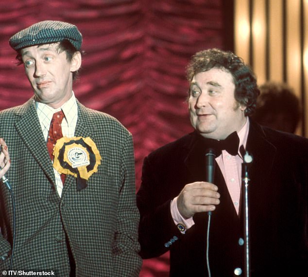 1970s TV show the Wheeltappers and Shunters Social Club, starring Northern comedians Bernard Manning and Colin Crompton