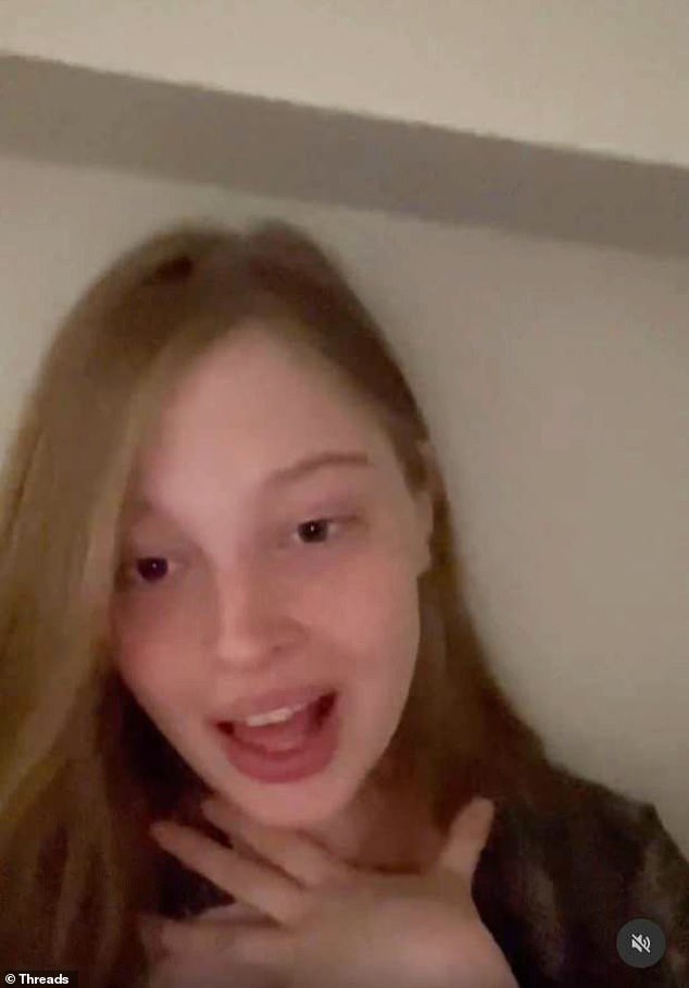 Wilson, 20, who has publicly been at odds with her billionaire Tesla creator father for the past year, took to Threads to denounce her father