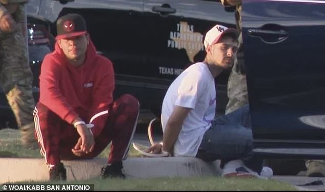 Two of the 19 individuals arrested during the Oct. 19 raid at the Palatia Apartments in San Antonio where authorities say Tren de Aragua had been operating