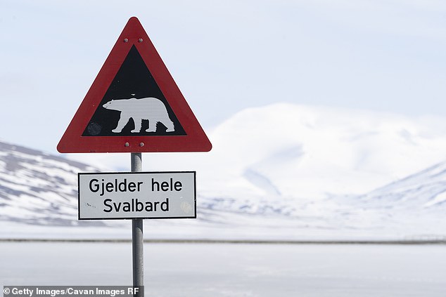 Buchanan was filming in Svalbard, located in a group of remote Norwegian islands deep within the Arctic Circle