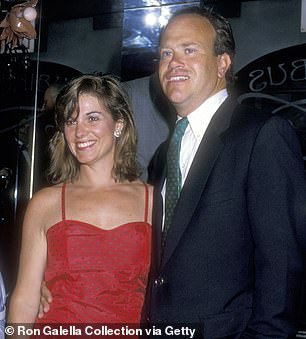 James and husband Dick Ebersol in 1988