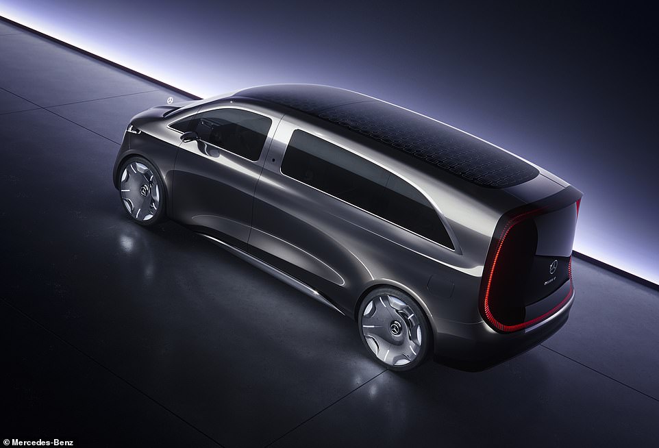 The Vision V is a glimpse of how the German outfit's large new models will look in an electric era, with standout design features introduced to make the vehicle as aerodynamic - and as little battery range-sapping - as possible
