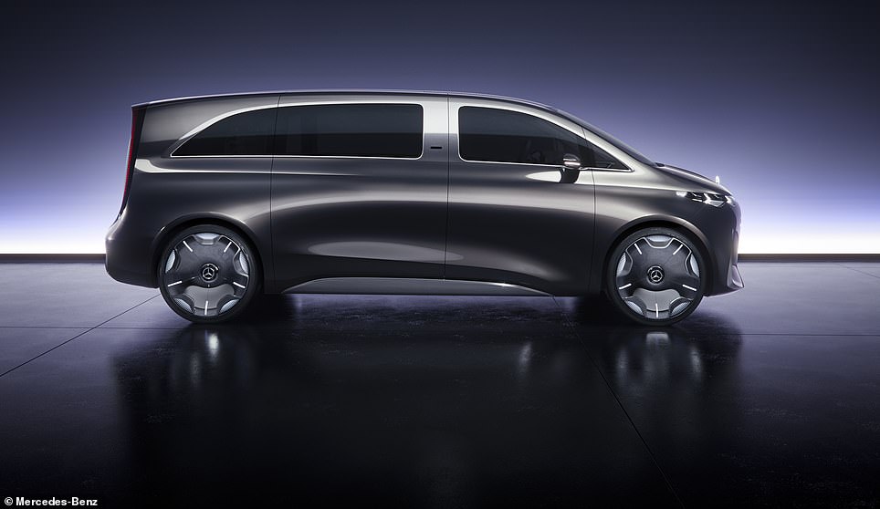 The Vision V is very much a peek at what Mercedes-Benz can do with its new Van Electric Architecture (VAN.EA) platform that debuts next year to challenge premium MPV rivals like Lexus' LM and Volvo's EM90