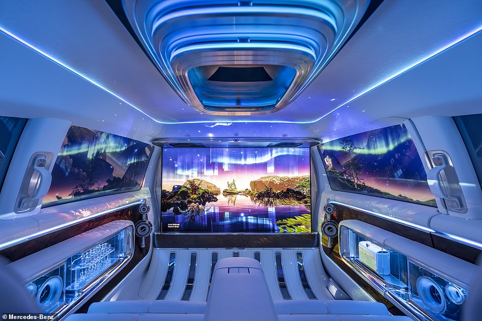 However, it's this palatial rear compartment where Mercedes designers have focussed their attention for this business-class range topper