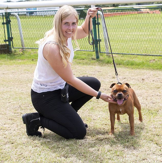 30-year-old Jennie Logan (pictured) died in the blaze