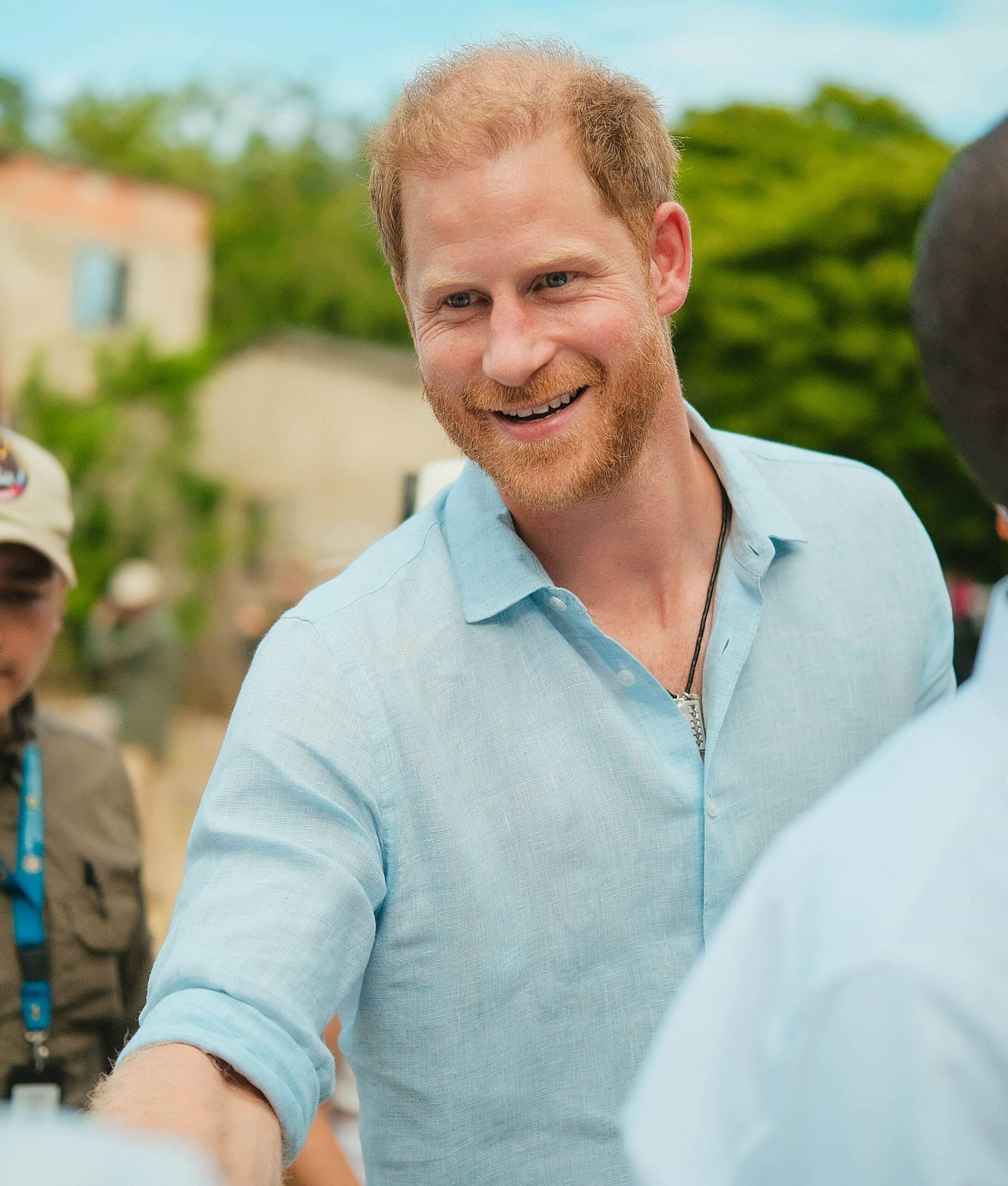 Prince Harry in Colombia