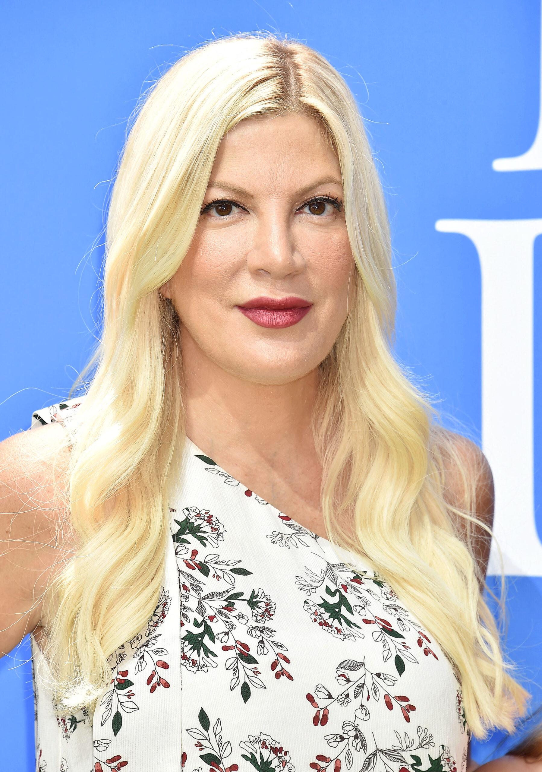 Tori Spelling at Premiere Of LD Entertainment's 'Dog Days' 