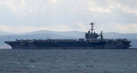 Hegseth keeps 2 aircraft carriers in Middle East for another week for battle with Yemen's Houthis