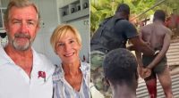 Bloodied suspect in missing Americans' Caribbean yacht hijacking seen in video