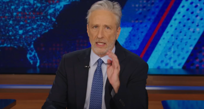 Jon Stewart Presents an Israel-Hamas Peace Plan on 'Daily Show'