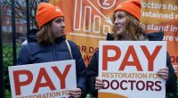 Junior doctors in England willing to consider lower pay rise this year, says union