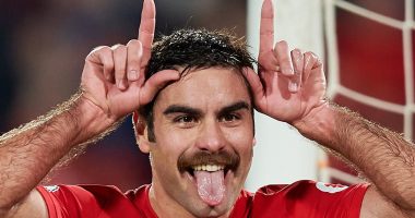 PETE JENSON: Abdon Prats is the Mallorca favourite with the trademark moustache who attends pottery classes... the 31-year-old has taken them from the third tier to the brink of a first Copa del Rey final since 2003
