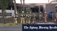 Victoria Police arrest man over Thomastown wedding reception centre arson attack