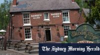Wonky British pub set to rise from the ashes