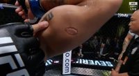 There was a bite fight in the UFC as Igor Severino clamps his teeth onto André Lima