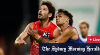 AFL live updates: Swans star takes aim at Dons’ physical ‘facade’, Bevo’s Dogs face Suns