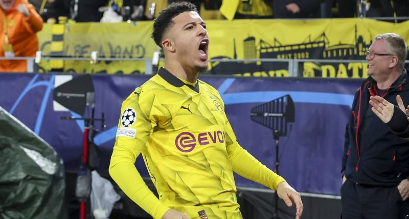 Borussia Dortmund 'would be willing to re-sign Jadon Sancho on a permanent deal'... but only if Man United accept 'less than HALF' of the £73m they forked out in 2021
