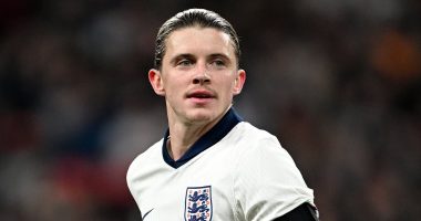 CRAIG HOPE: Conor Gallagher let his England opportunity slip through his fingers against Brazil, while Jordan Henderson played a blinder from the stands... the midfield spot next to Declan Rice remains up for grabs