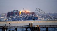 Cargo ship rams into major Baltimore bridge, causing total collapse
