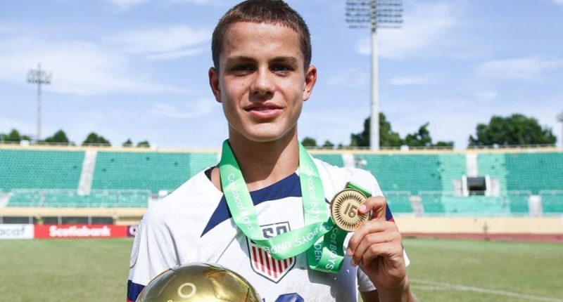 Cavan Sullivan: Man City agree deal to sign American wonderkid, 14, from Philadelphia Union in 'most expensive homegrown transfer in MLS history'