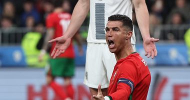 Cristiano Ronaldo fumes as he leaves the pitch following Portugal's 2-0 loss away to Slovenia, as goals from Adam Cerin and Timi Elsnik end Roberto Martinez's 11 game winning streak