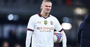 Erling Haaland scores most goals in FA Cup tie since Man United legend 54 years ago... as striker also equals Man City record set almost a century ago