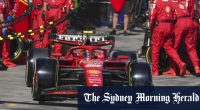 Ferrari, Carlos Sainz win Australian Formula 1 Grand Prix after Red Bull’s Max Verstappen eliminated on fourth lap