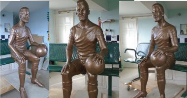 'It's the stuff of nightmares!': Football fans are less than delighted with Harry Kane's £7,200 statue that has been hidden in storage for five years while council struggles to find a place for it
