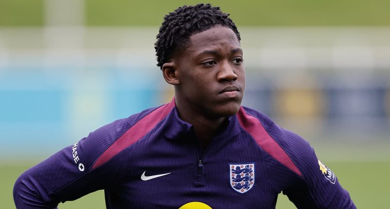 Kobbie Mainoo aims high after 'whirlwind' 48 hours following England call-up... now, the midfielder is setting his sights on a place in Euros squad