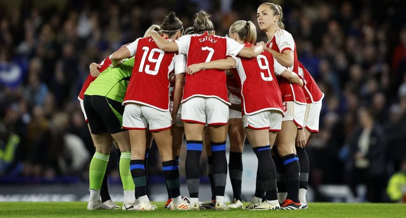 'London is blue and so are your socks': Chelsea taunt Arsenal after the Gunners brought the wrong colour SOCKS to crunch WSL clash, with Emma Hayes' side securing 3-1 win