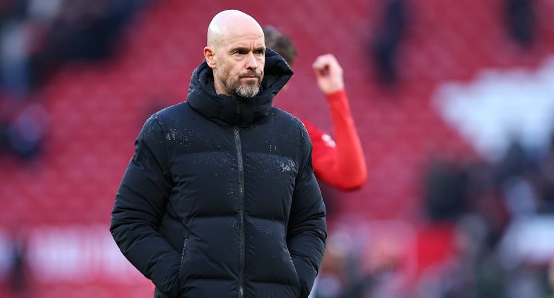 Man United 'in three-way transfer battle with Arsenal and Barcelona for £51m-rated Premier League star', as Erik ten Hag aims to bolster his midfield after scathing Jamie Carragher criticism