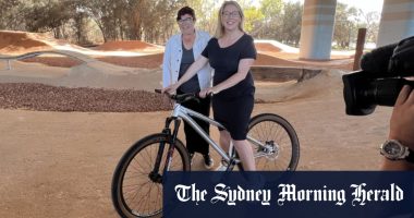 Perth’s newest bike track opens under Tonkin Highway