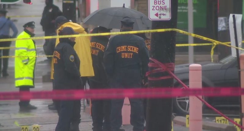 Philadelphia bus stop shooting critically injures high school student, 7 others wounded