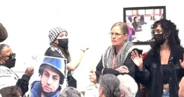 Pro-Palestinian protesters disrupt Berkeley City Council meeting