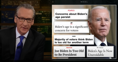 Real Time host Bill Maher mocks old Joe Biden over age