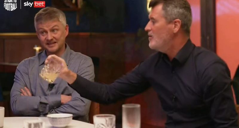 Roy Keane HILARIOUSLY reacts to Ole Gunnar Solskjaer's praise of former Man United midfielder Fred - after the Norwegian said it was 'the best feeling' to coach players like the Brazilian