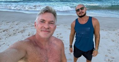 Sam Champion Vacations With GMA Hosts and Husband Rubem
