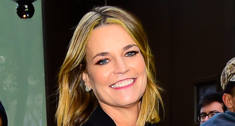 Savannah Guthrie Returns to Today Studio in NYC After Assignment