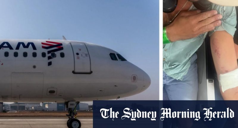 Ten people hospitalised after sudden drop on Sydney-Auckland flight