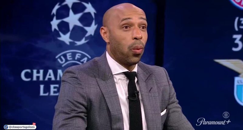 Thierry Henry's hilarious reaction to 'work wife' Kate Abdo talking about marrying Malik Scott has viewers in stitches, after pundits teased her about going Instagram official with Deontay Wilder's trainer