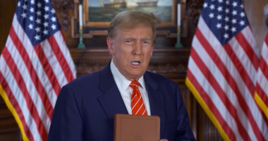 Trump promotes 'God Bless The USA Bible'