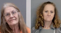 Two Ohio women charged after driving to bank, propping up dead man in car to withdraw his money
