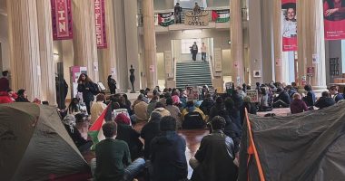 UK university students occupy campus building in protest for Palestine | Israel War on Gaza