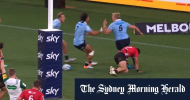 Waratahs charge-down nets unlikely try