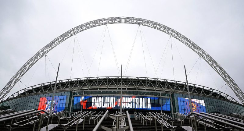 Wembley could be set for more safe standing as officials weigh up transforming almost 40,000 seats on the top tier - close to HALF the iconic stadium - in a bid to boost the atmosphere