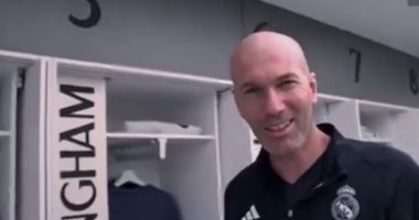 Zinedine Zidane hails 'spectacular' Jude Bellingham after using his locker for Real Madrid Legends' clash against Porto Legends - adding that the Spanish giants are 'lucky to have him'