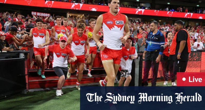 AFL 2024 round six LIVE updates: Roos, Hawks fight for first win of the season; Swans scorch the Suns in Sydney