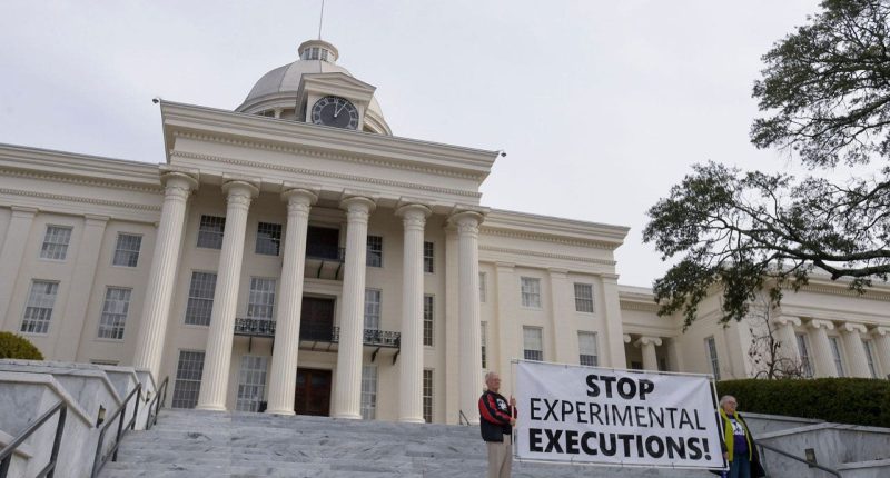 Alabama inmate set for second-ever nitrogen gas execution sues: 'pain and disgrace'